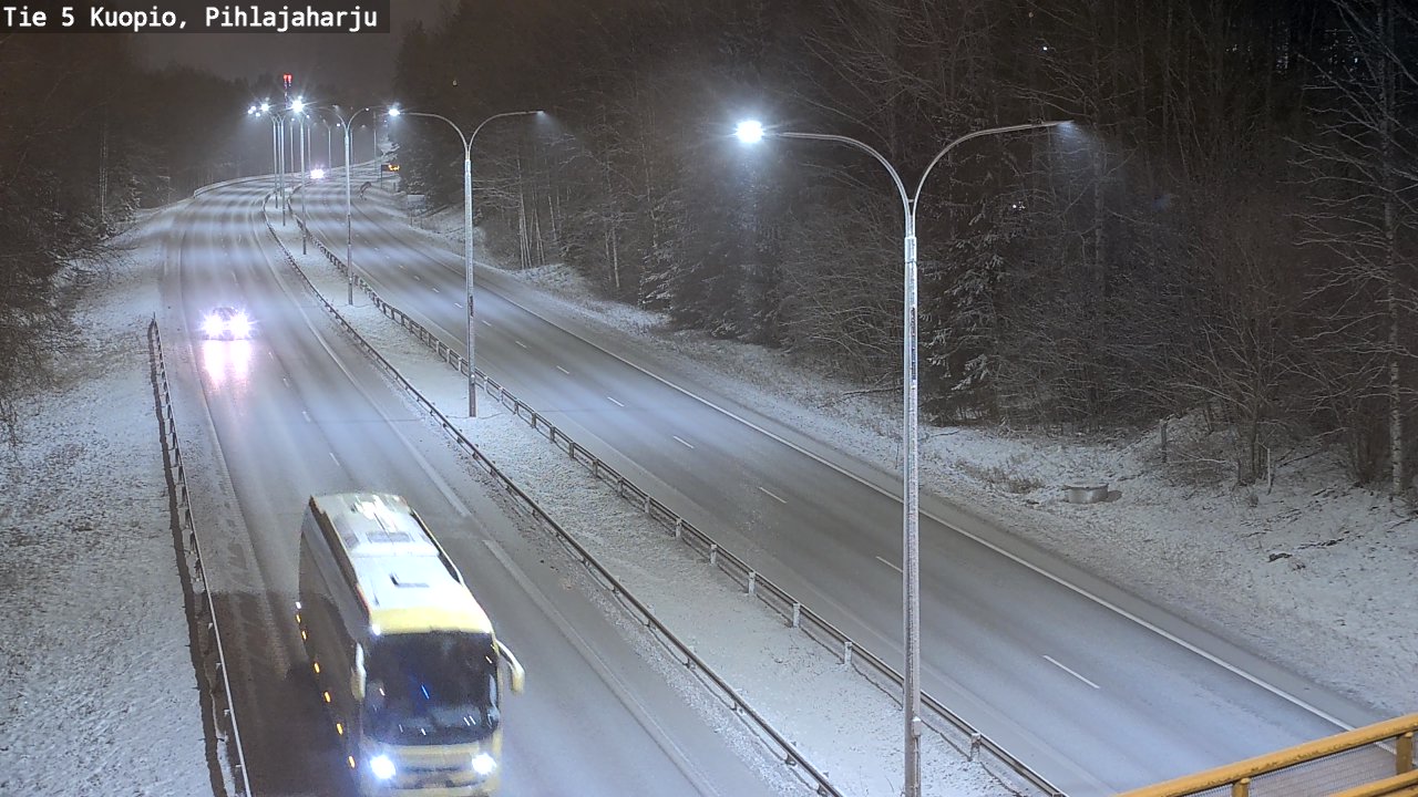 Kelikamerat Kuva Tie 5 Kuopio, Pihlajaharju, Kuopio, Pohjois-Savo