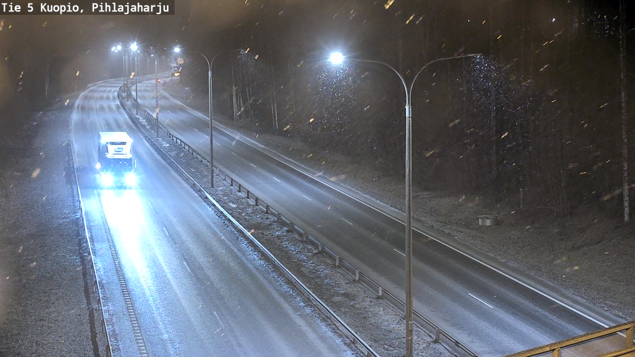 Kelikamerat Kuva Tie 5 Kuopio, Pihlajaharju, Kuopio, Pohjois-Savo