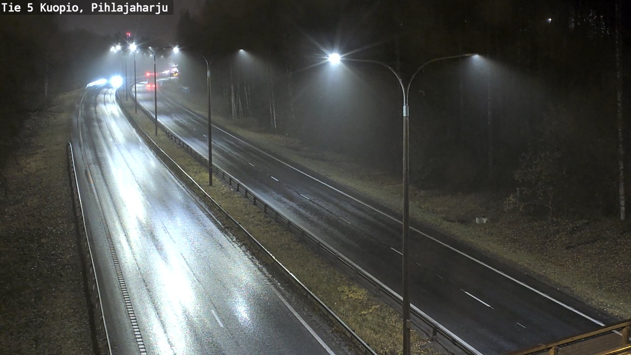 Weather Camera Image Road 5 Kuopio, Pihlajaharju, Kuopio, Pohjois-Savo