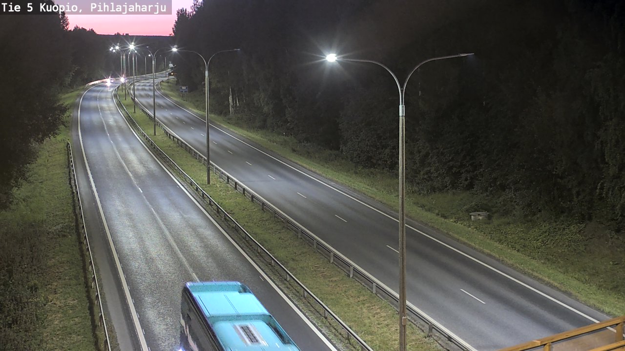 Kelikamerat Kuva Tie 5 Kuopio, Pihlajaharju, Kuopio, Pohjois-Savo