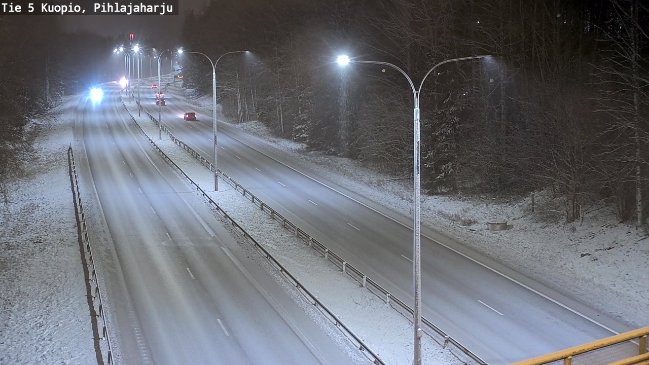 Kelikamerat Kuva Tie 5 Kuopio, Pihlajaharju, Kuopio, Pohjois-Savo