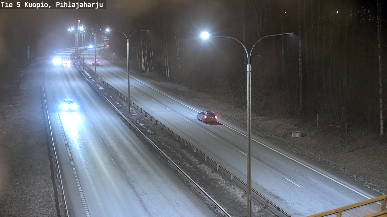 Kelikamerat Kuva Tie 5 Kuopio, Pihlajaharju, Kuopio, Pohjois-Savo