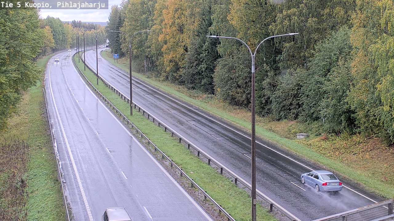 Kelikamerat Kuva Tie 5 Kuopio, Pihlajaharju, Kuopio, Pohjois-Savo