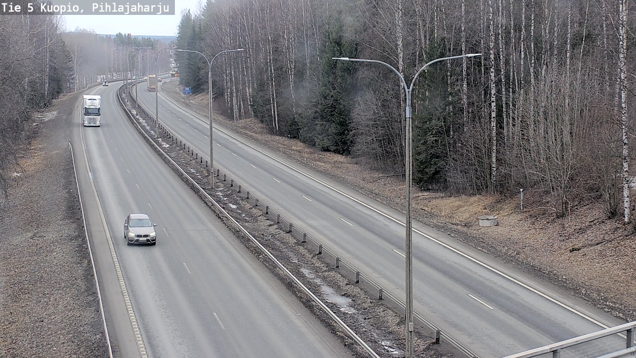 Kelikamerat Kuva Tie 5 Kuopio, Pihlajaharju, Kuopio, Pohjois-Savo