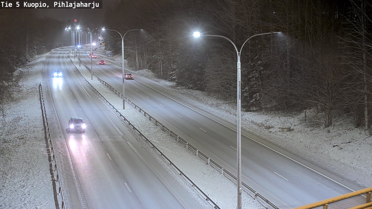Kelikamerat Kuva Tie 5 Kuopio, Pihlajaharju, Kuopio, Pohjois-Savo