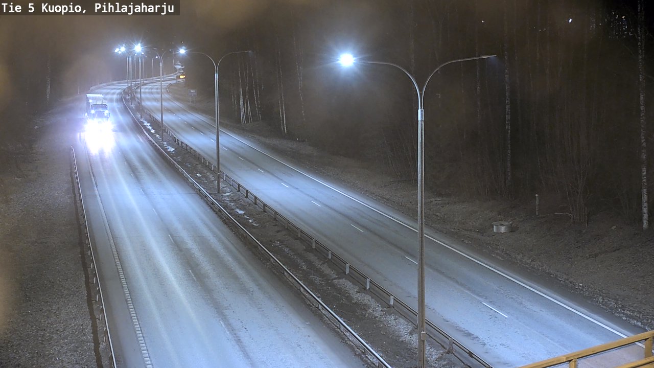 Kelikamerat Kuva Tie 5 Kuopio, Pihlajaharju, Kuopio, Pohjois-Savo