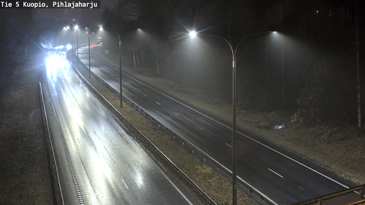 Weather Camera Image Road 5 Kuopio, Pihlajaharju, Kuopio, Pohjois-Savo