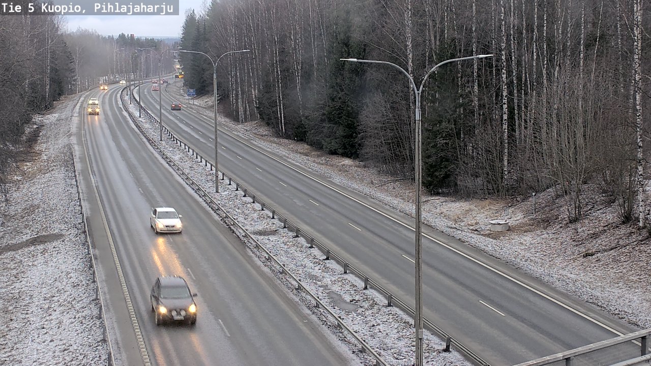 Kelikamerat Kuva Tie 5 Kuopio, Pihlajaharju, Kuopio, Pohjois-Savo