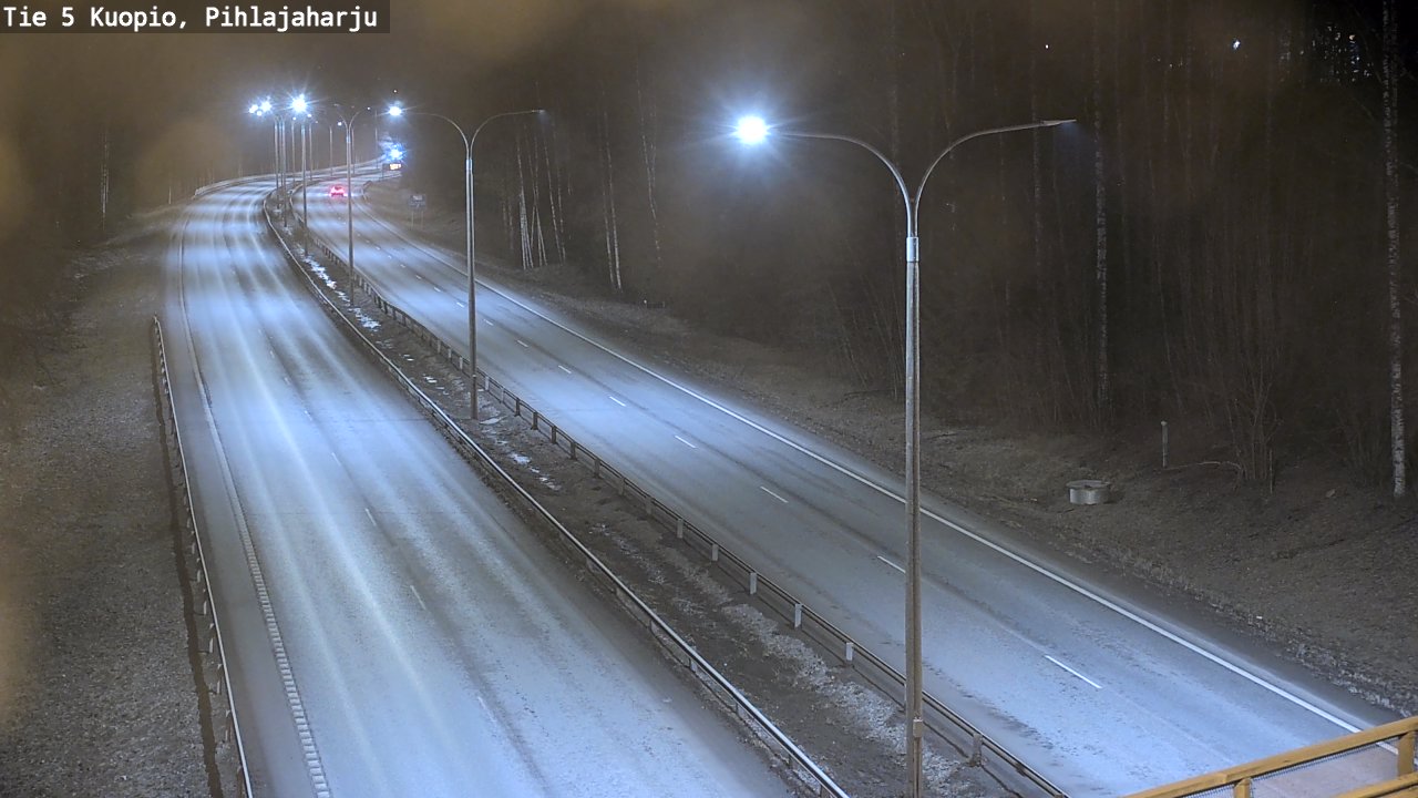 Kelikamerat Kuva Tie 5 Kuopio, Pihlajaharju, Kuopio, Pohjois-Savo