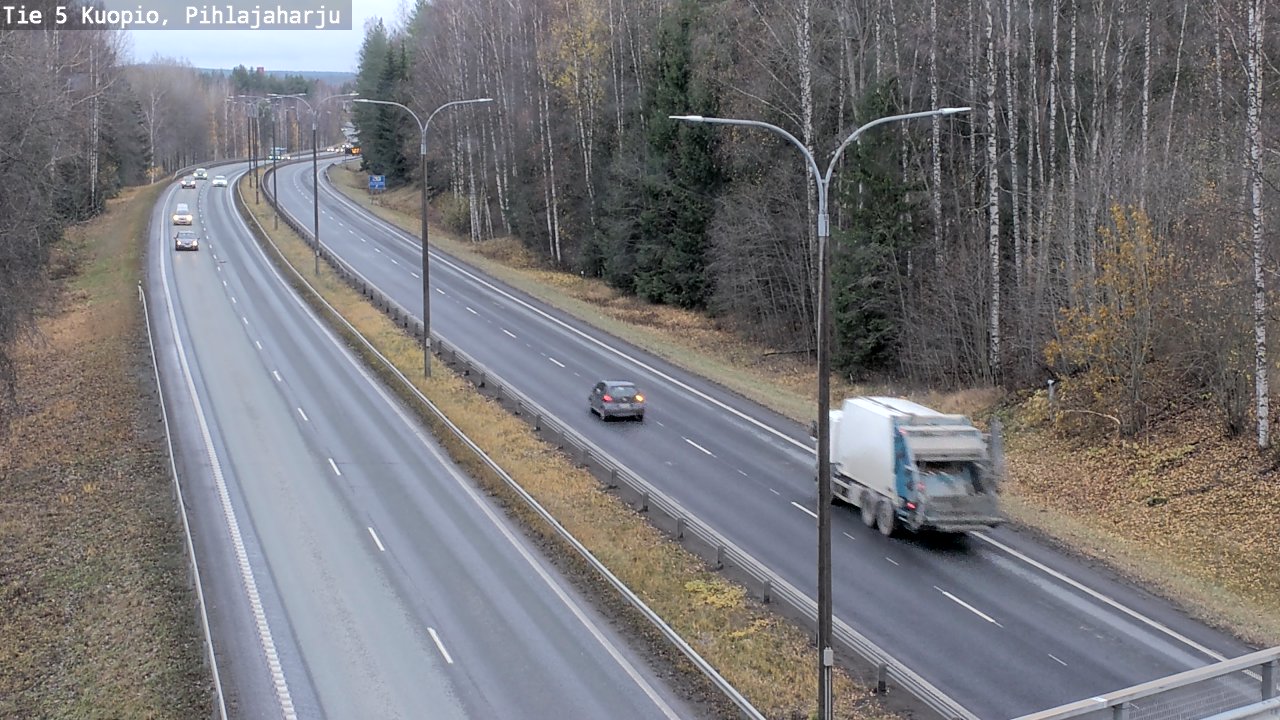 Weather Camera Image Väg 5 Kuopio, Pihlajaharju, Kuopio, Pohjois-Savo