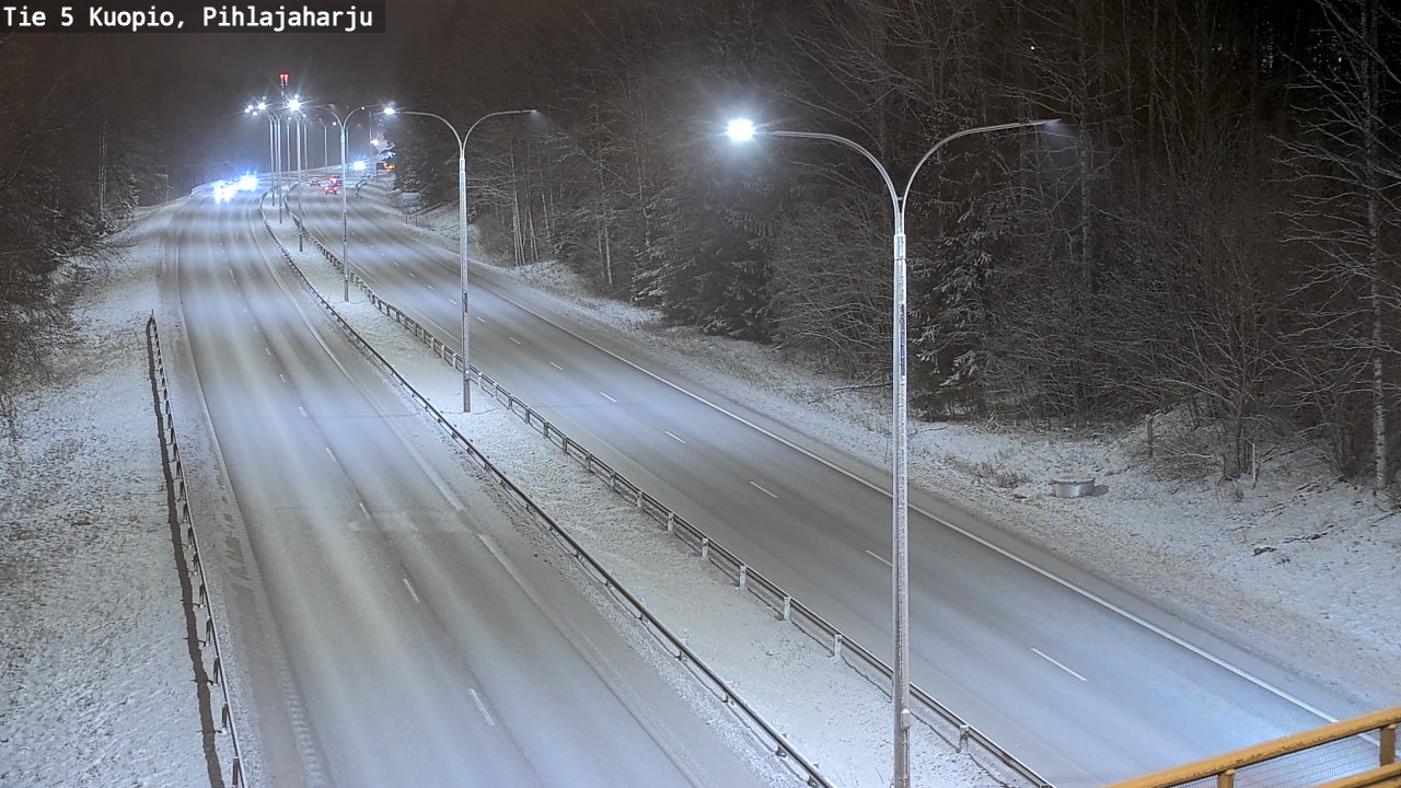 Kelikamerat Kuva Tie 5 Kuopio, Pihlajaharju, Kuopio, Pohjois-Savo
