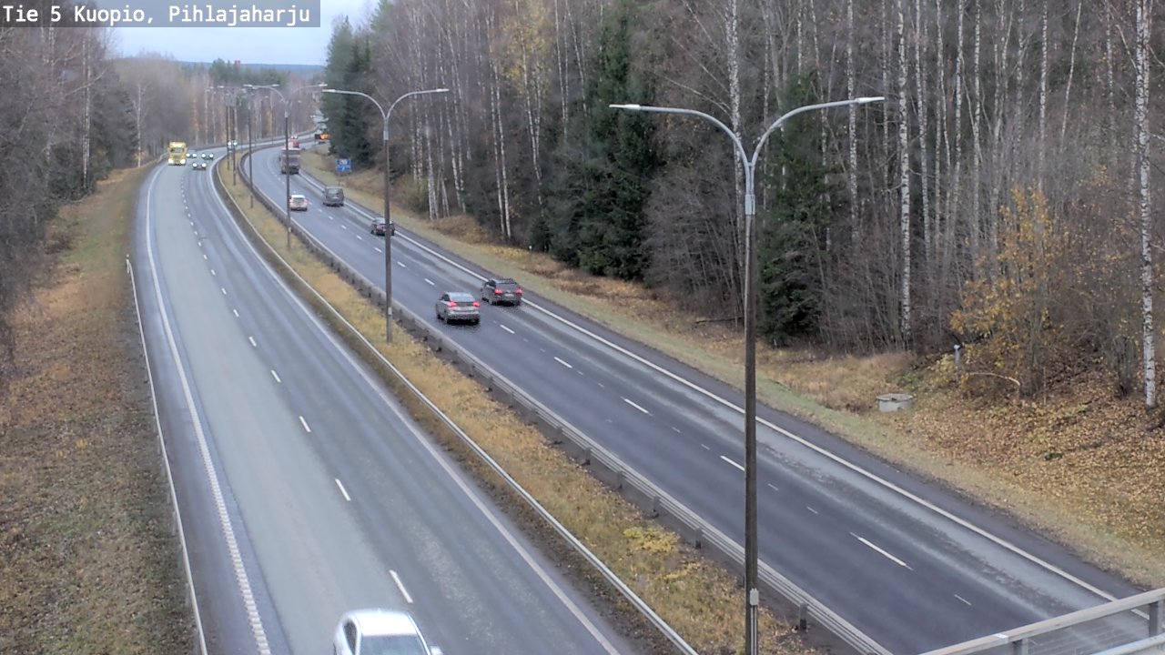 Weather Camera Image Väg 5 Kuopio, Pihlajaharju, Kuopio, Pohjois-Savo