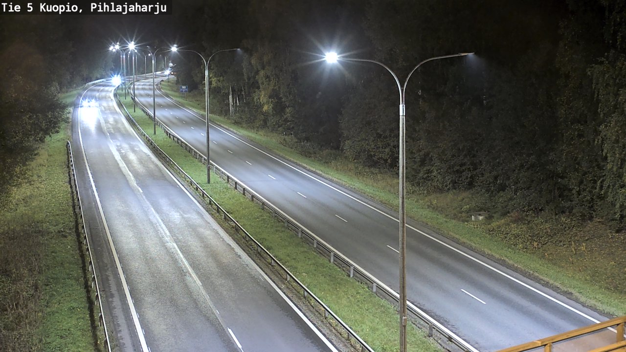 Kelikamerat Kuva Tie 5 Kuopio, Pihlajaharju, Kuopio, Pohjois-Savo