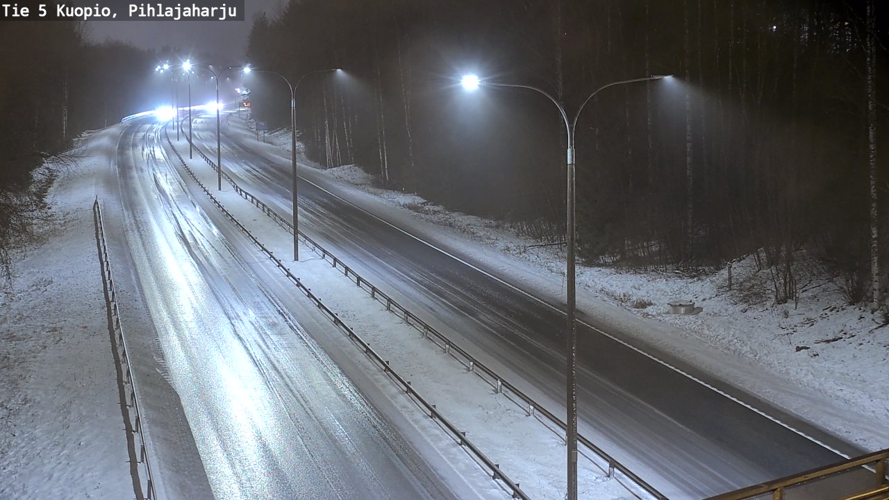 Weather Camera Image Road 5 Kuopio, Pihlajaharju, Kuopio, Pohjois-Savo