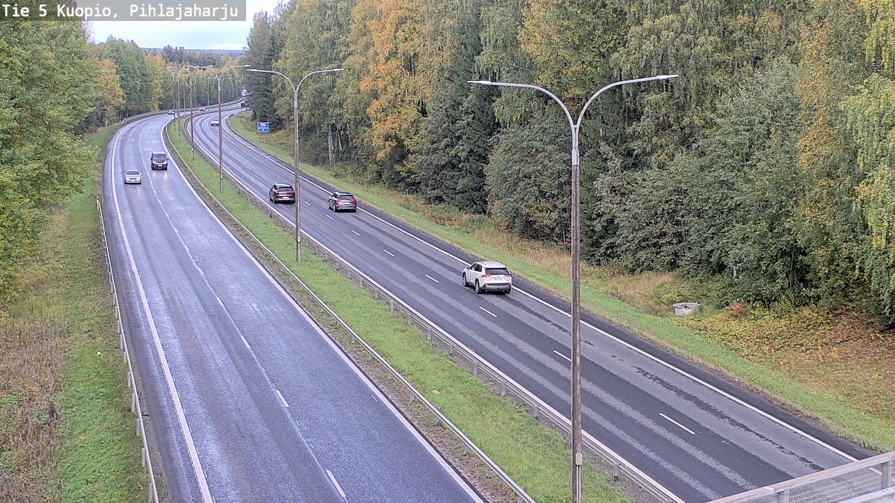 Kelikamerat Kuva Tie 5 Kuopio, Pihlajaharju, Kuopio, Pohjois-Savo