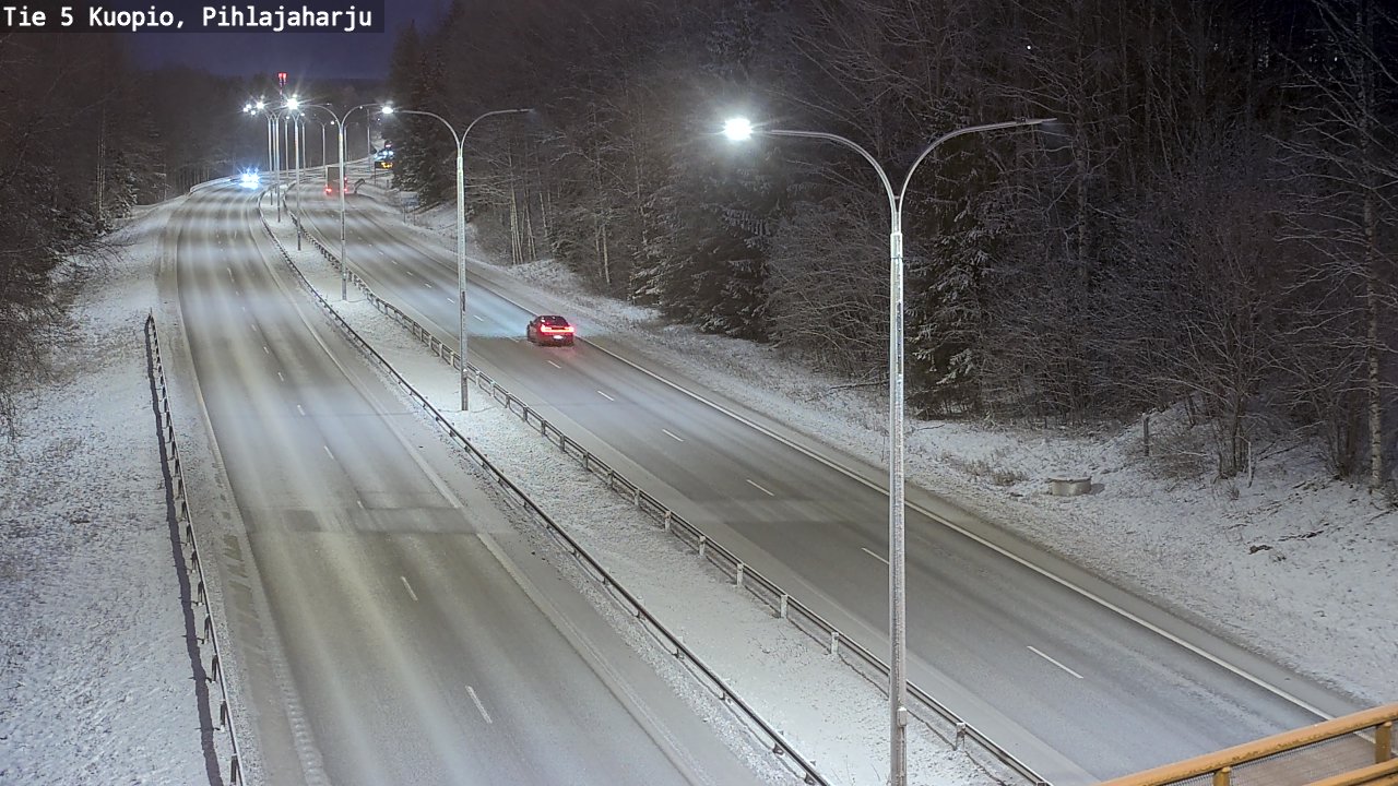 Kelikamerat Kuva Tie 5 Kuopio, Pihlajaharju, Kuopio, Pohjois-Savo