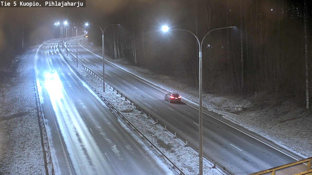 Kelikamerat Kuva Tie 5 Kuopio, Pihlajaharju, Kuopio, Pohjois-Savo