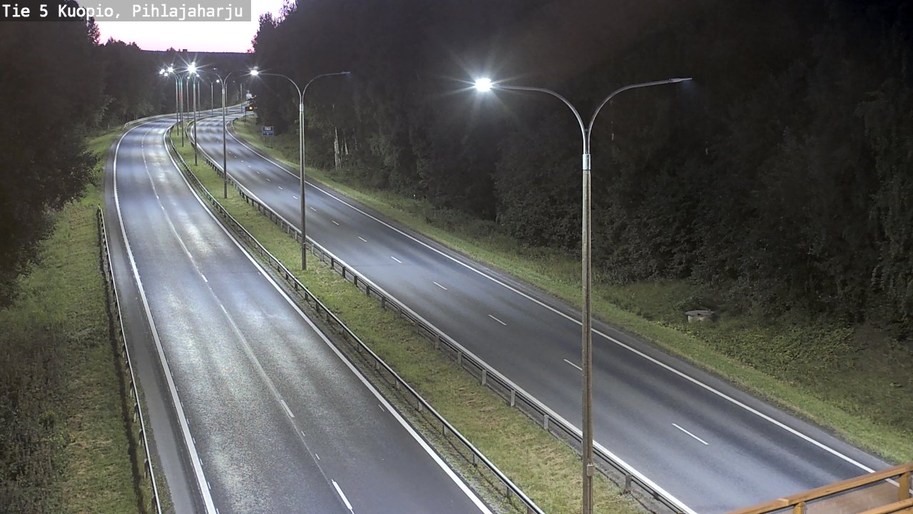 Kelikamerat Kuva Tie 5 Kuopio, Pihlajaharju, Kuopio, Pohjois-Savo