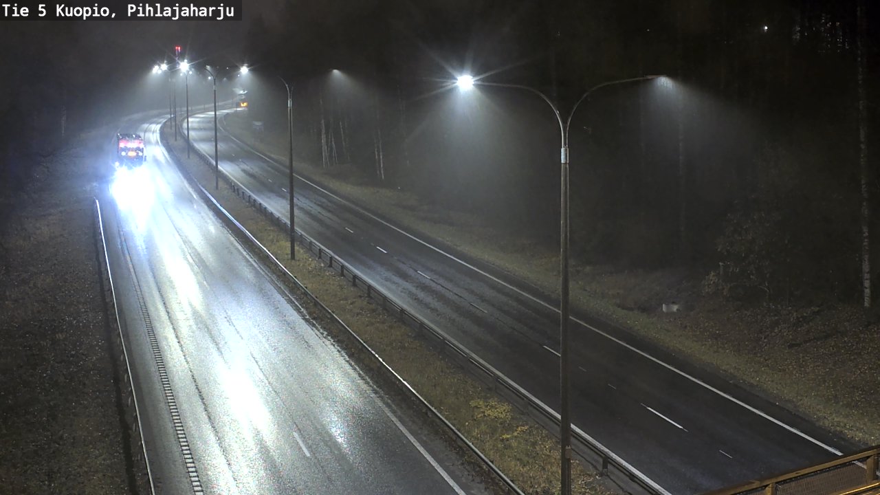 Weather Camera Image Road 5 Kuopio, Pihlajaharju, Kuopio, Pohjois-Savo