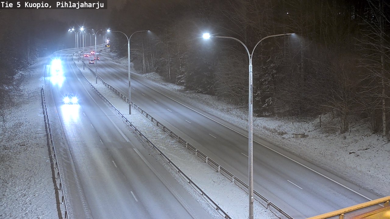 Kelikamerat Kuva Tie 5 Kuopio, Pihlajaharju, Kuopio, Pohjois-Savo