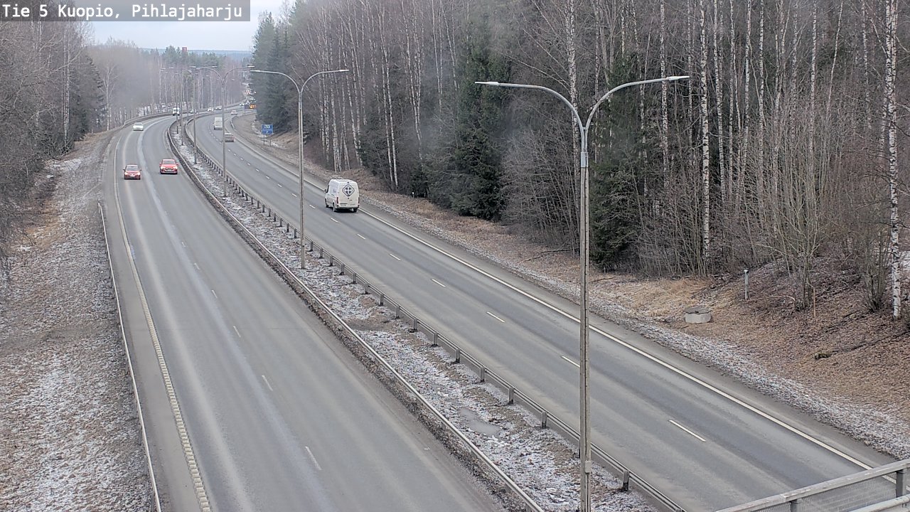 Kelikamerat Kuva Tie 5 Kuopio, Pihlajaharju, Kuopio, Pohjois-Savo