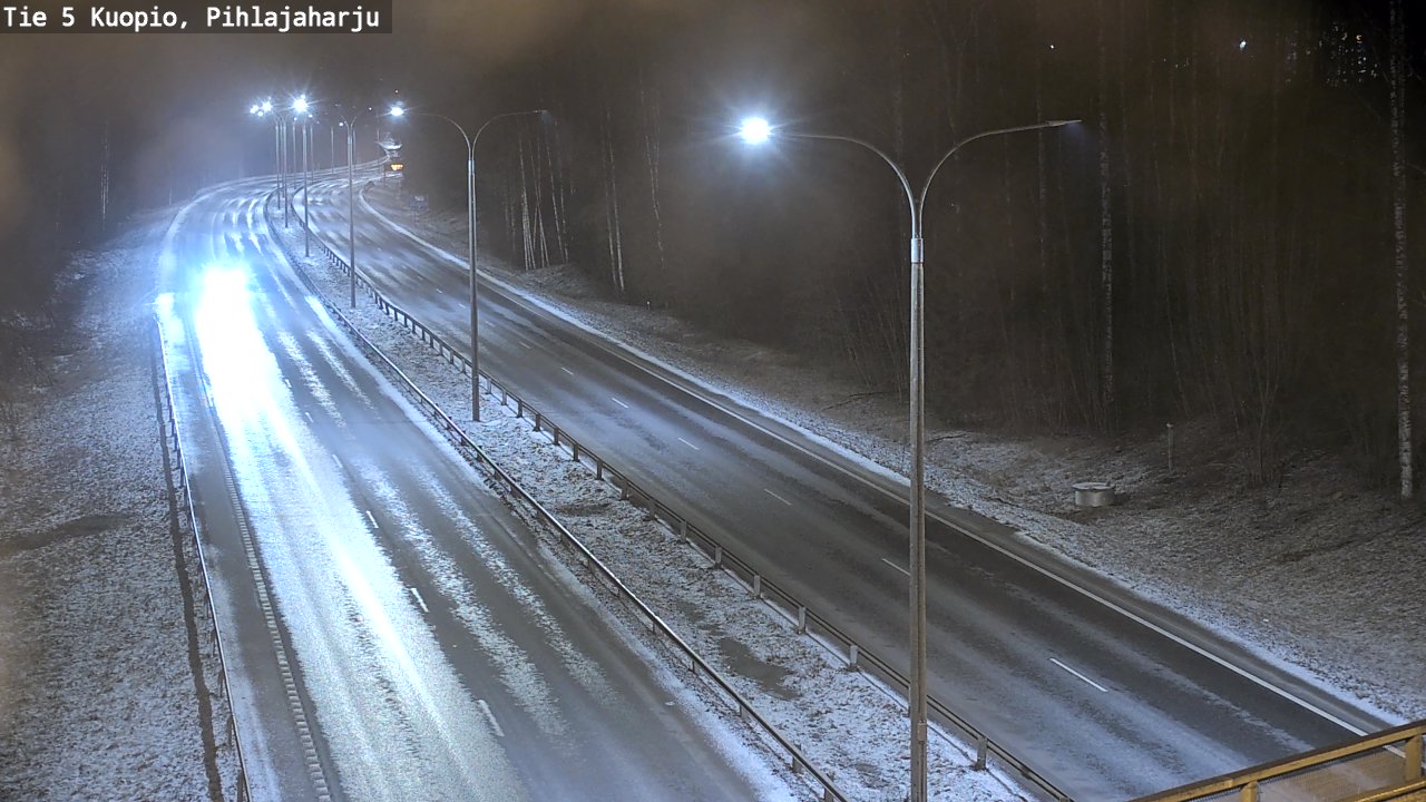 Kelikamerat Kuva Tie 5 Kuopio, Pihlajaharju, Kuopio, Pohjois-Savo