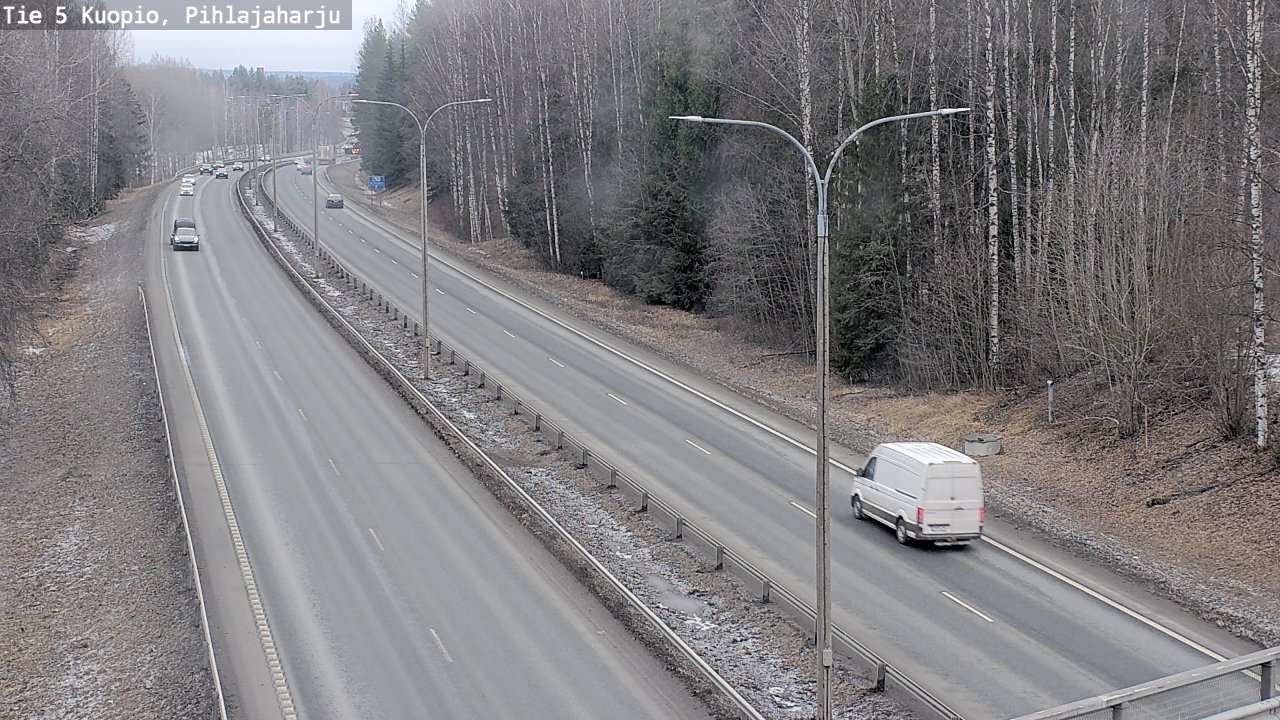 Kelikamerat Kuva Tie 5 Kuopio, Pihlajaharju, Kuopio, Pohjois-Savo