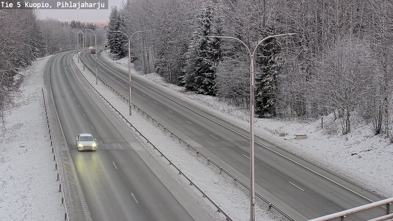 Kelikamerat Kuva Tie 5 Kuopio, Pihlajaharju, Kuopio, Pohjois-Savo