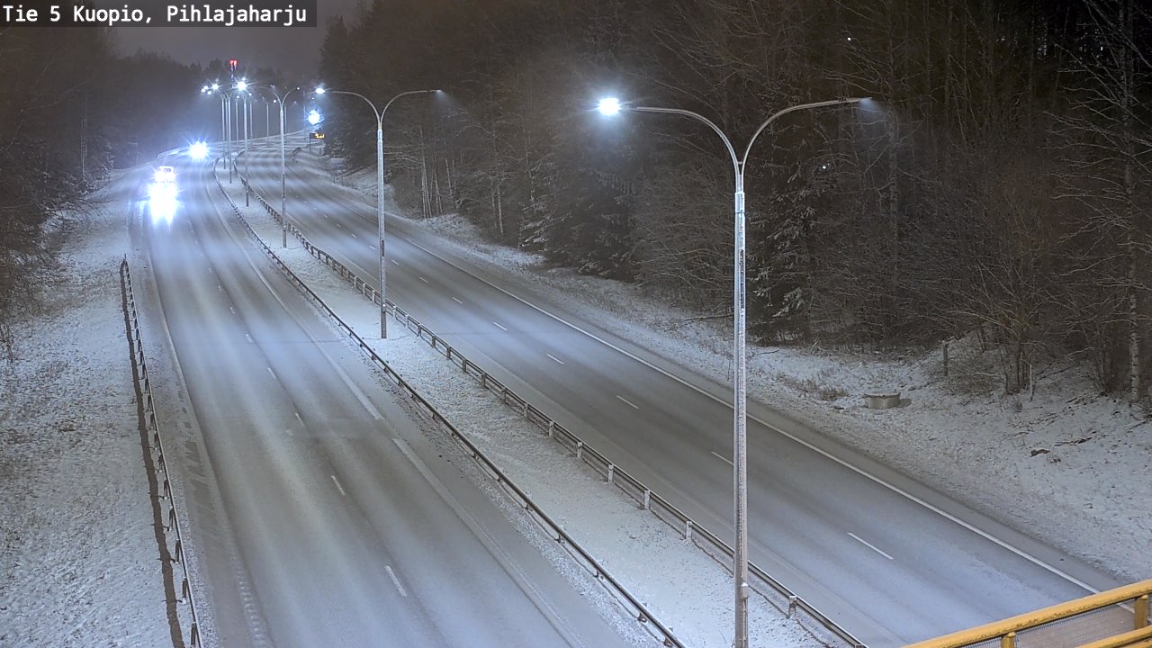 Kelikamerat Kuva Tie 5 Kuopio, Pihlajaharju, Kuopio, Pohjois-Savo