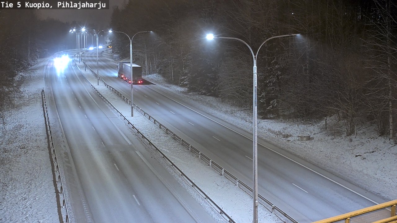 Kelikamerat Kuva Tie 5 Kuopio, Pihlajaharju, Kuopio, Pohjois-Savo