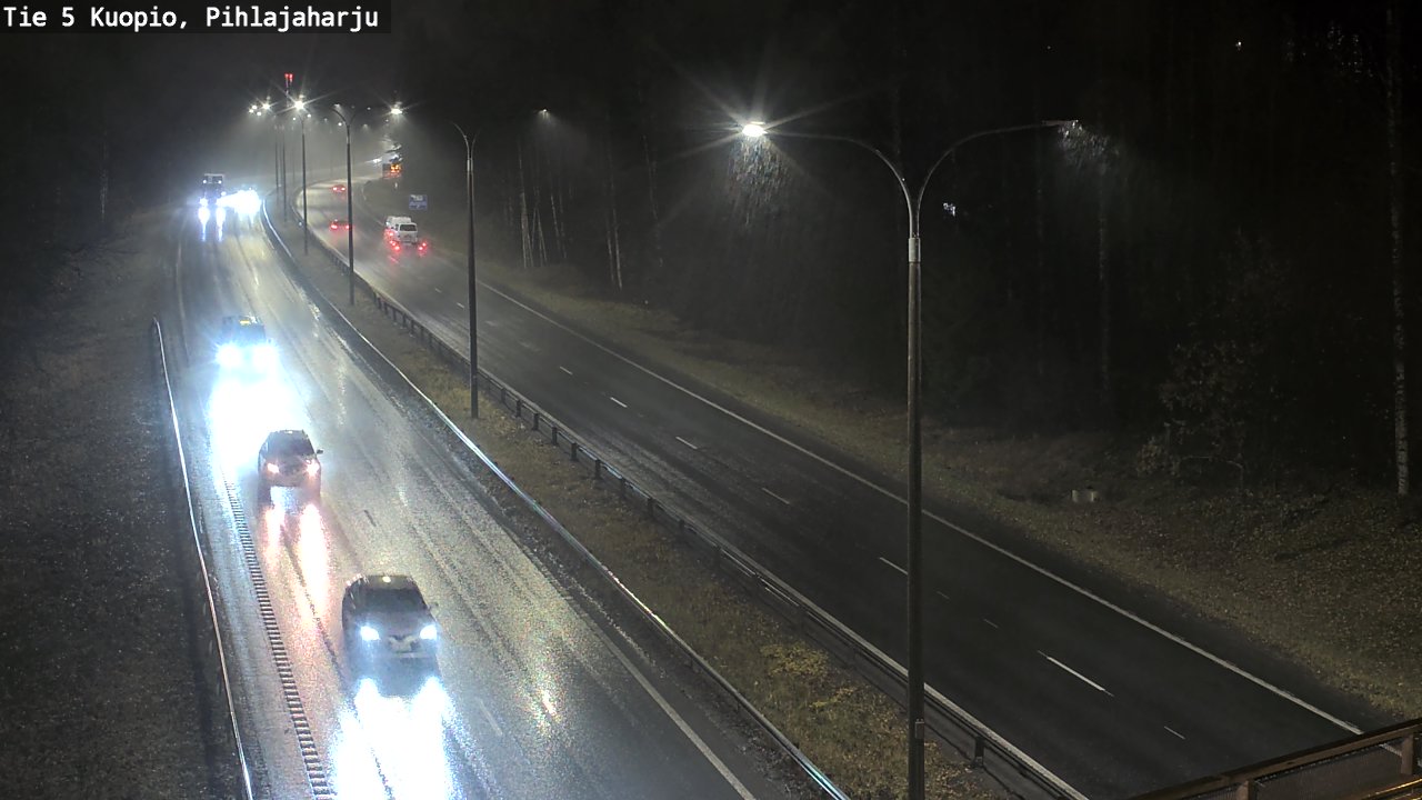 Weather Camera Image Väg 5 Kuopio, Pihlajaharju, Kuopio, Pohjois-Savo