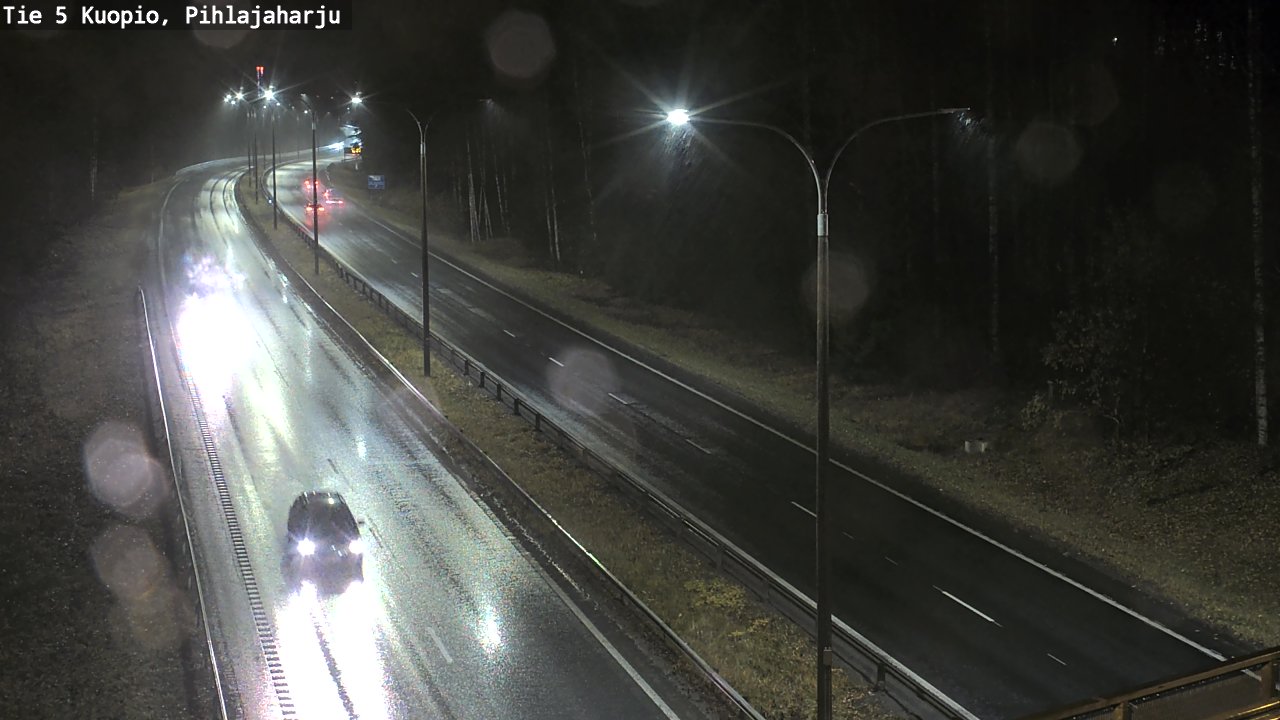 Weather Camera Image Väg 5 Kuopio, Pihlajaharju, Kuopio, Pohjois-Savo