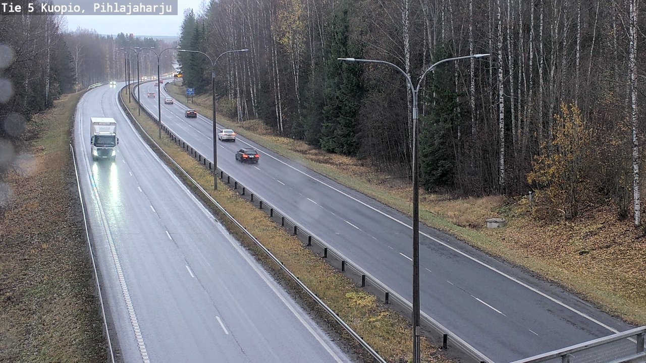 Weather Camera Image Väg 5 Kuopio, Pihlajaharju, Kuopio, Pohjois-Savo