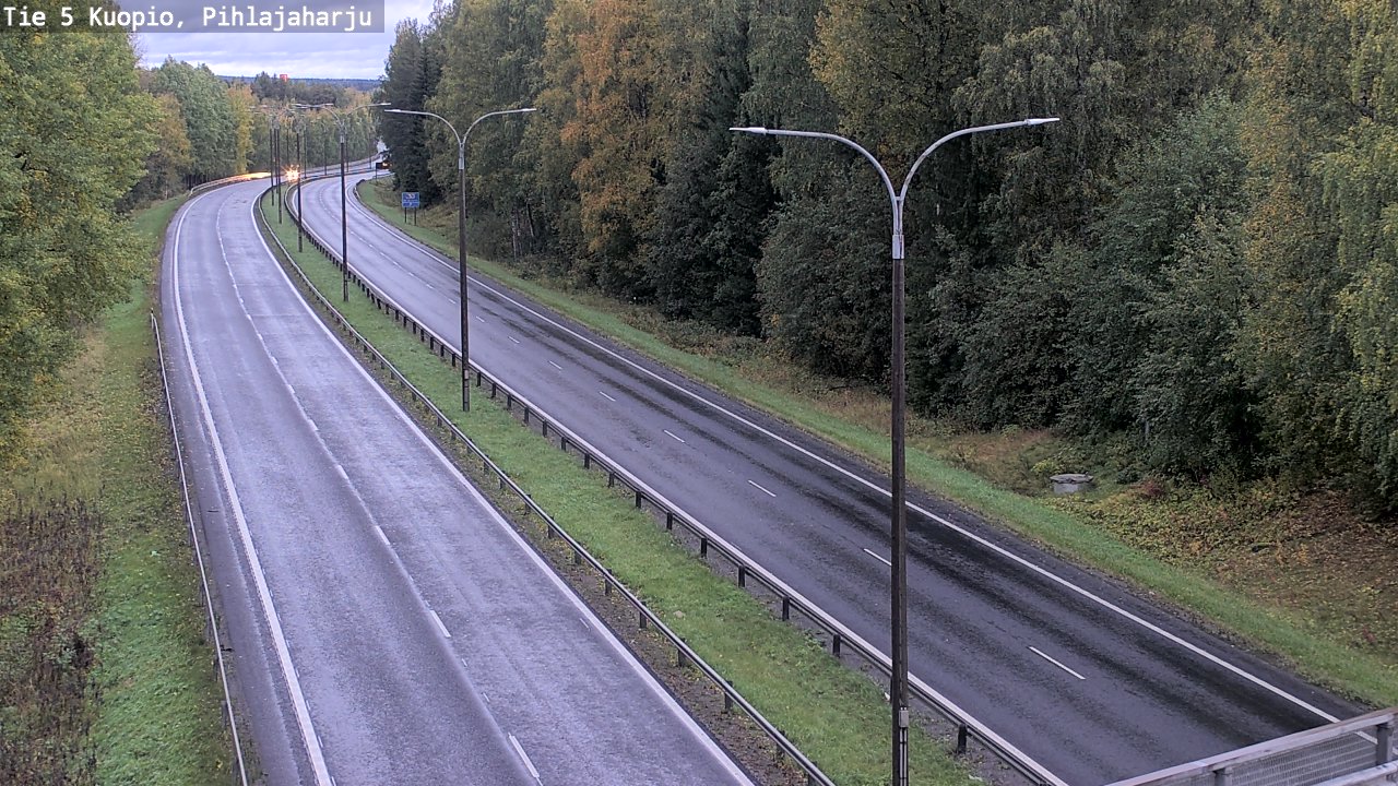 Kelikamerat Kuva Tie 5 Kuopio, Pihlajaharju, Kuopio, Pohjois-Savo