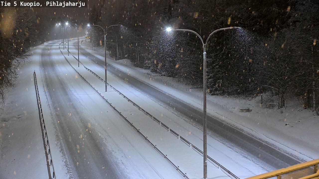 Kelikamerat Kuva Tie 5 Kuopio, Pihlajaharju, Kuopio, Pohjois-Savo