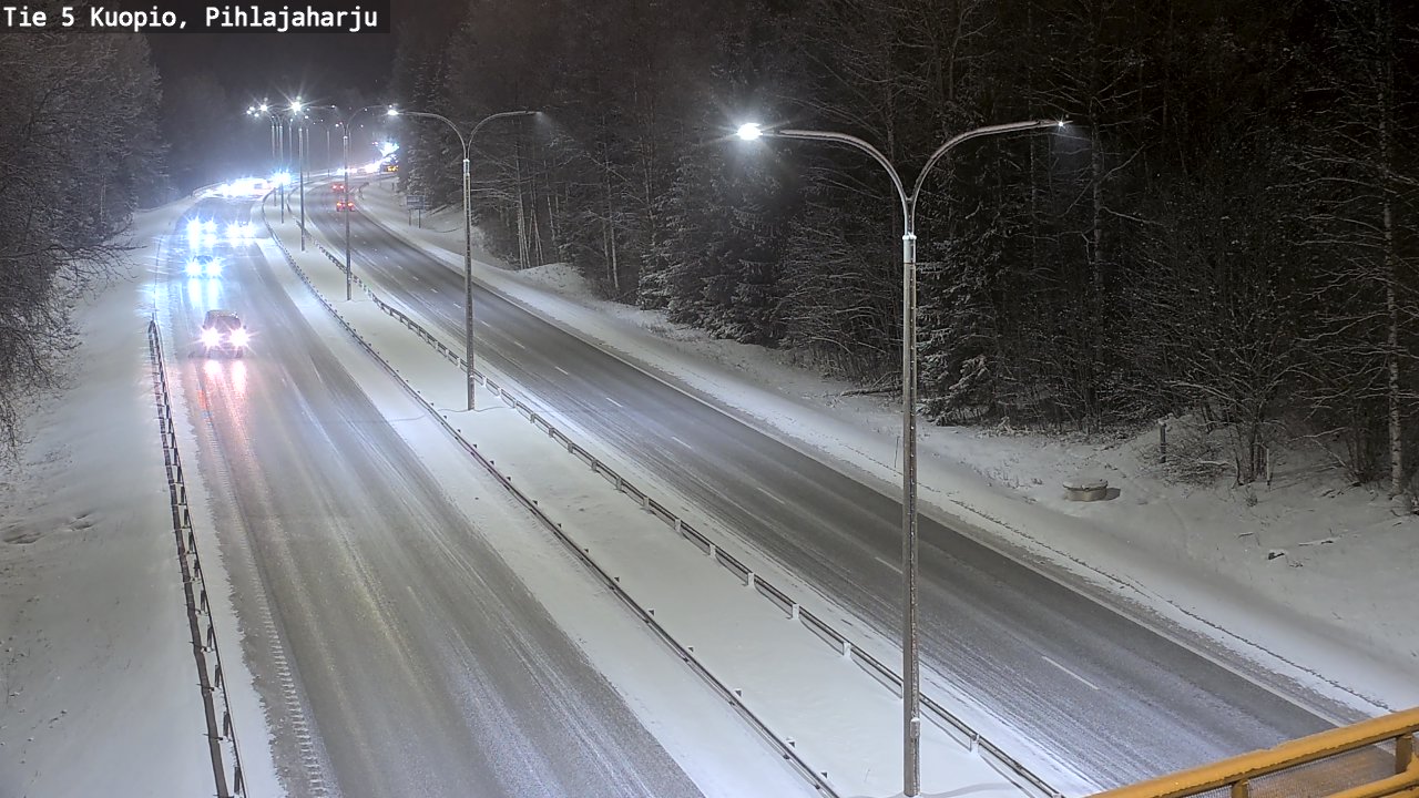 Kelikamerat Kuva Tie 5 Kuopio, Pihlajaharju, Kuopio, Pohjois-Savo