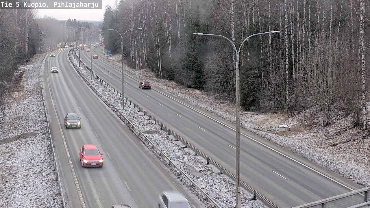 Kelikamerat Kuva Tie 5 Kuopio, Pihlajaharju, Kuopio, Pohjois-Savo
