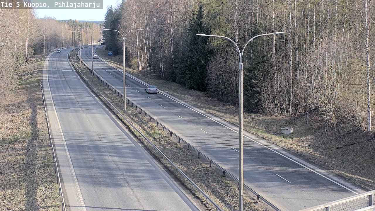 Kelikamerat Kuva Tie 5 Kuopio, Pihlajaharju, Kuopio, Pohjois-Savo