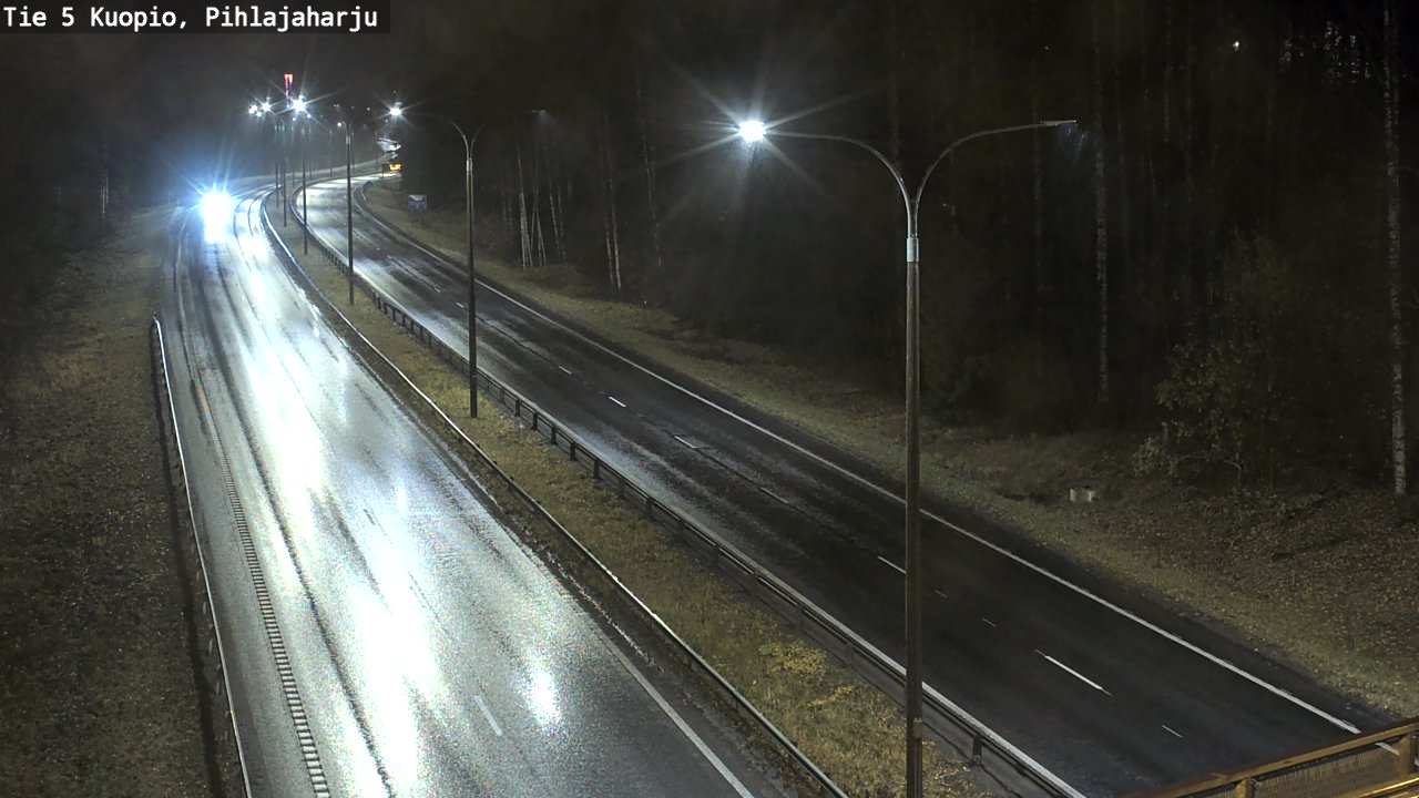 Weather Camera Image Road 5 Kuopio, Pihlajaharju, Kuopio, Pohjois-Savo
