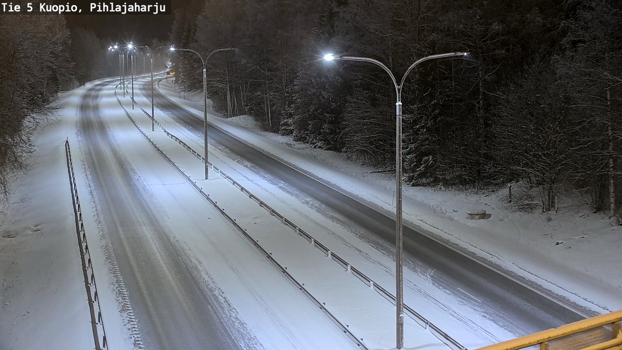 Kelikamerat Kuva Tie 5 Kuopio, Pihlajaharju, Kuopio, Pohjois-Savo