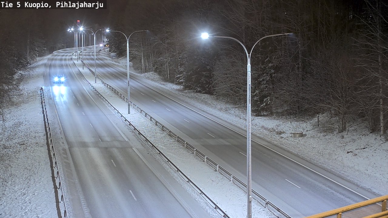 Kelikamerat Kuva Tie 5 Kuopio, Pihlajaharju, Kuopio, Pohjois-Savo