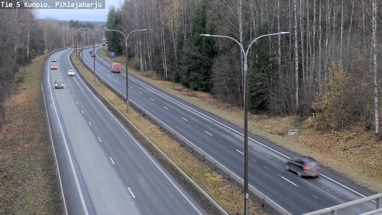 Weather Camera Image Väg 5 Kuopio, Pihlajaharju, Kuopio, Pohjois-Savo