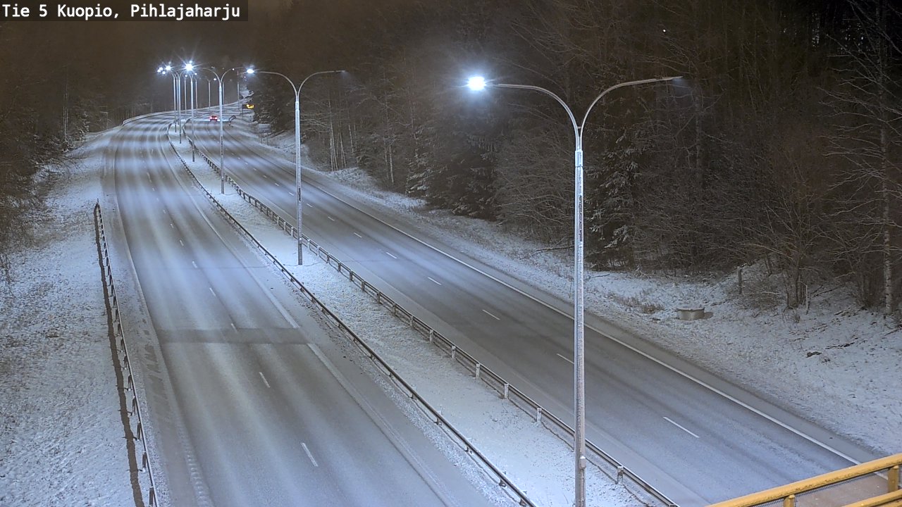Kelikamerat Kuva Tie 5 Kuopio, Pihlajaharju, Kuopio, Pohjois-Savo