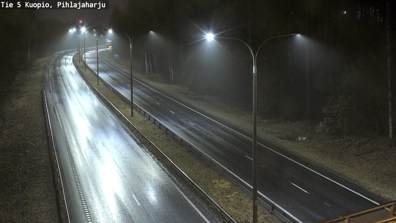 Weather Camera Image Road 5 Kuopio, Pihlajaharju, Kuopio, Pohjois-Savo