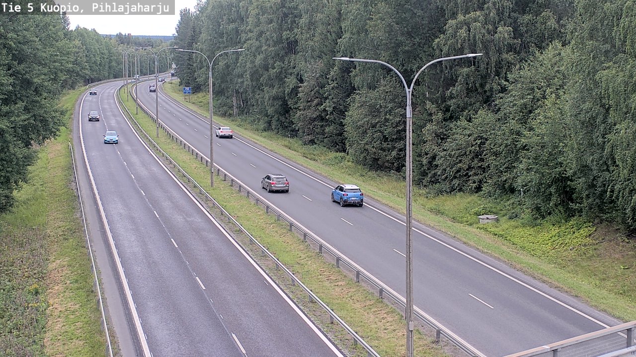 Weather Camera Image Väg 5 Kuopio, Pihlajaharju, Kuopio, Pohjois-Savo
