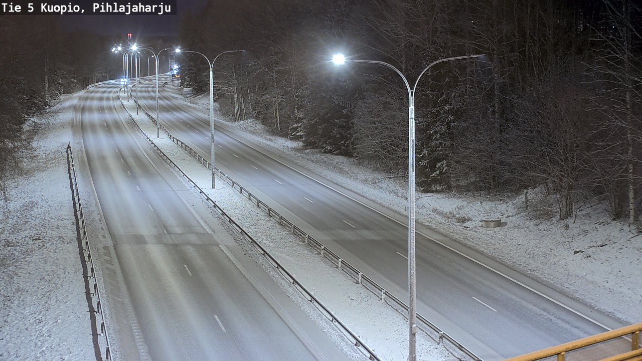 Kelikamerat Kuva Tie 5 Kuopio, Pihlajaharju, Kuopio, Pohjois-Savo