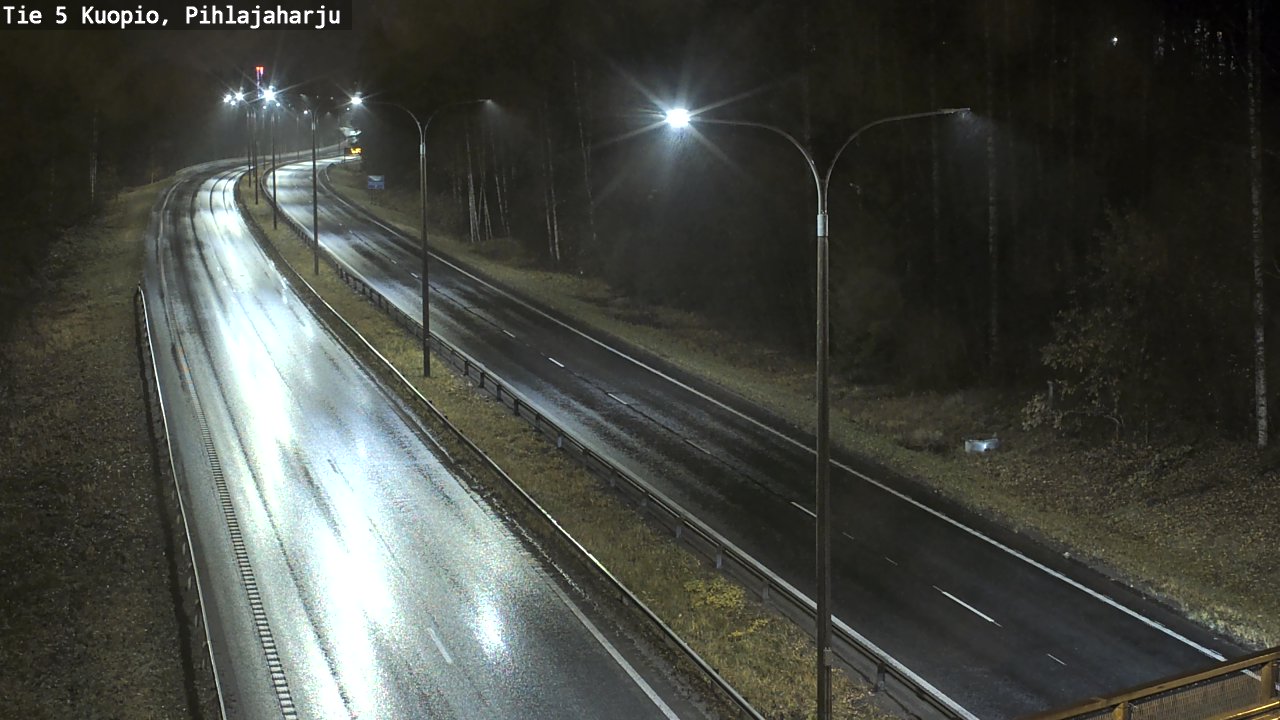 Weather Camera Image Road 5 Kuopio, Pihlajaharju, Kuopio, Pohjois-Savo