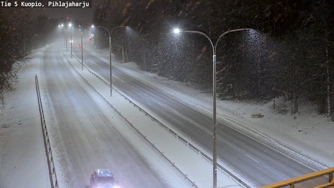 Kelikamerat Kuva Tie 5 Kuopio, Pihlajaharju, Kuopio, Pohjois-Savo