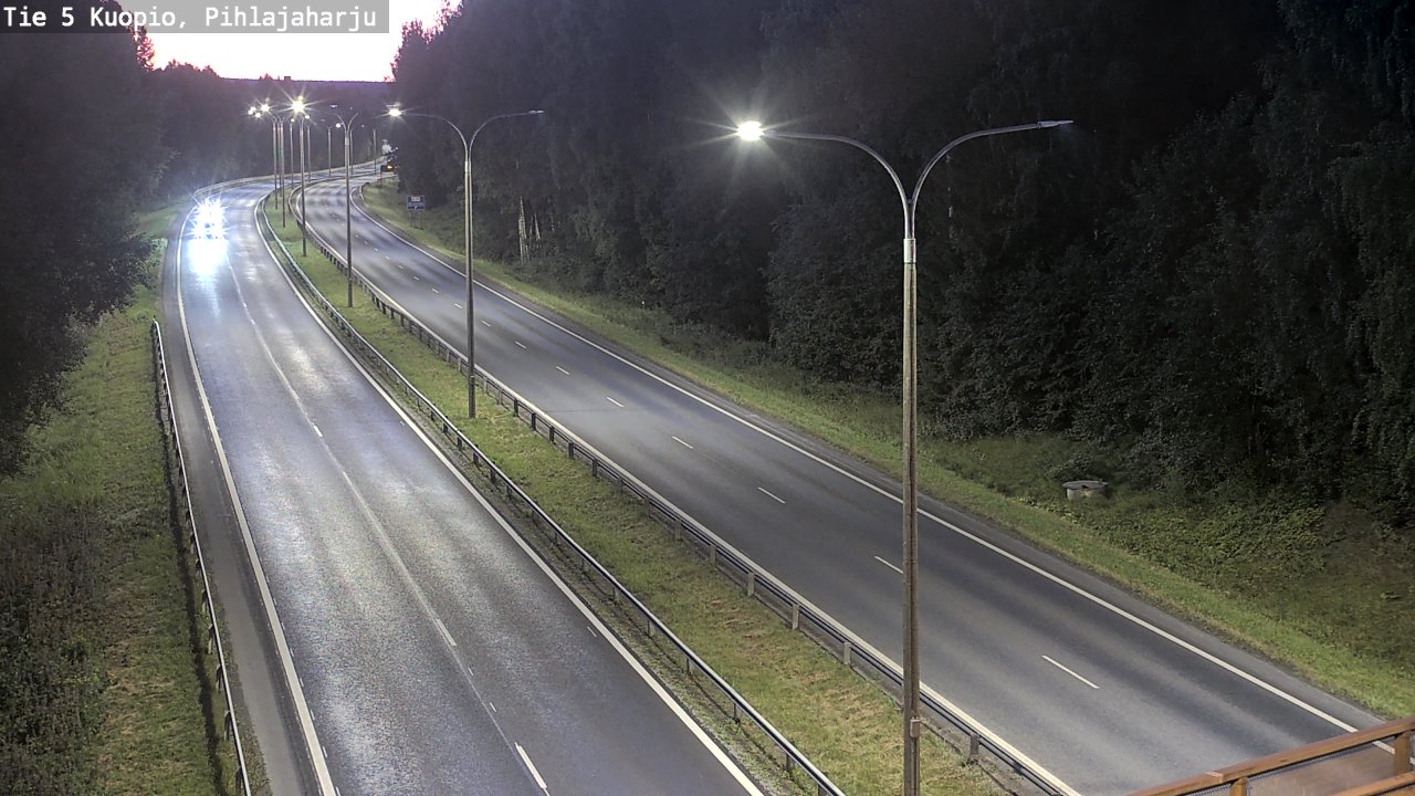 Kelikamerat Kuva Tie 5 Kuopio, Pihlajaharju, Kuopio, Pohjois-Savo