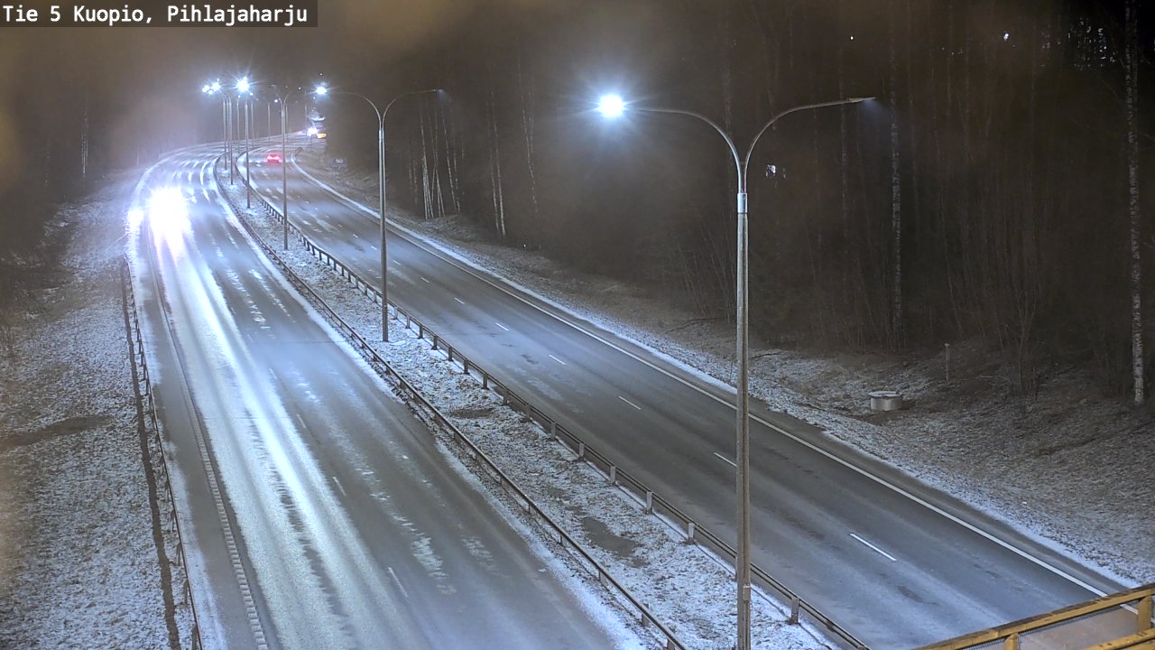 Kelikamerat Kuva Tie 5 Kuopio, Pihlajaharju, Kuopio, Pohjois-Savo